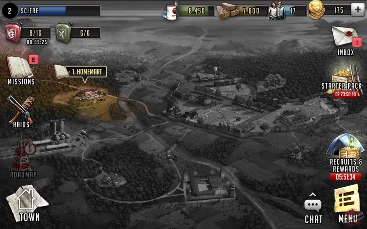 Скриншот из игры The Walking Dead: Road To Survival - 3