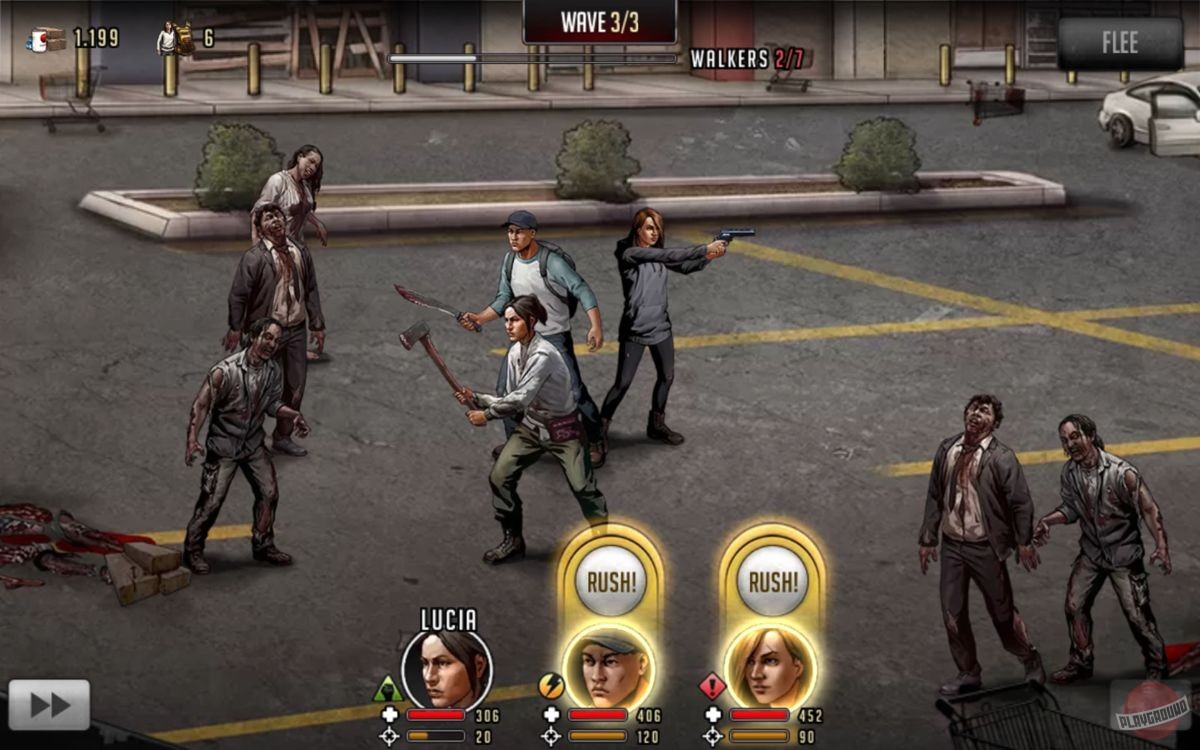Скриншот из игры The Walking Dead: Road To Survival - 2