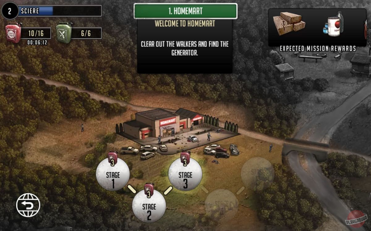 Скриншот из игры The Walking Dead: Road To Survival - 5