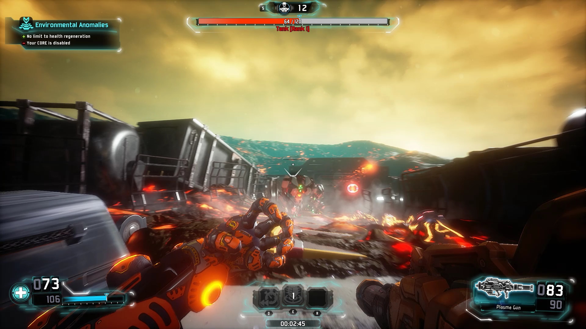 Скриншот из игры PositronX - 25