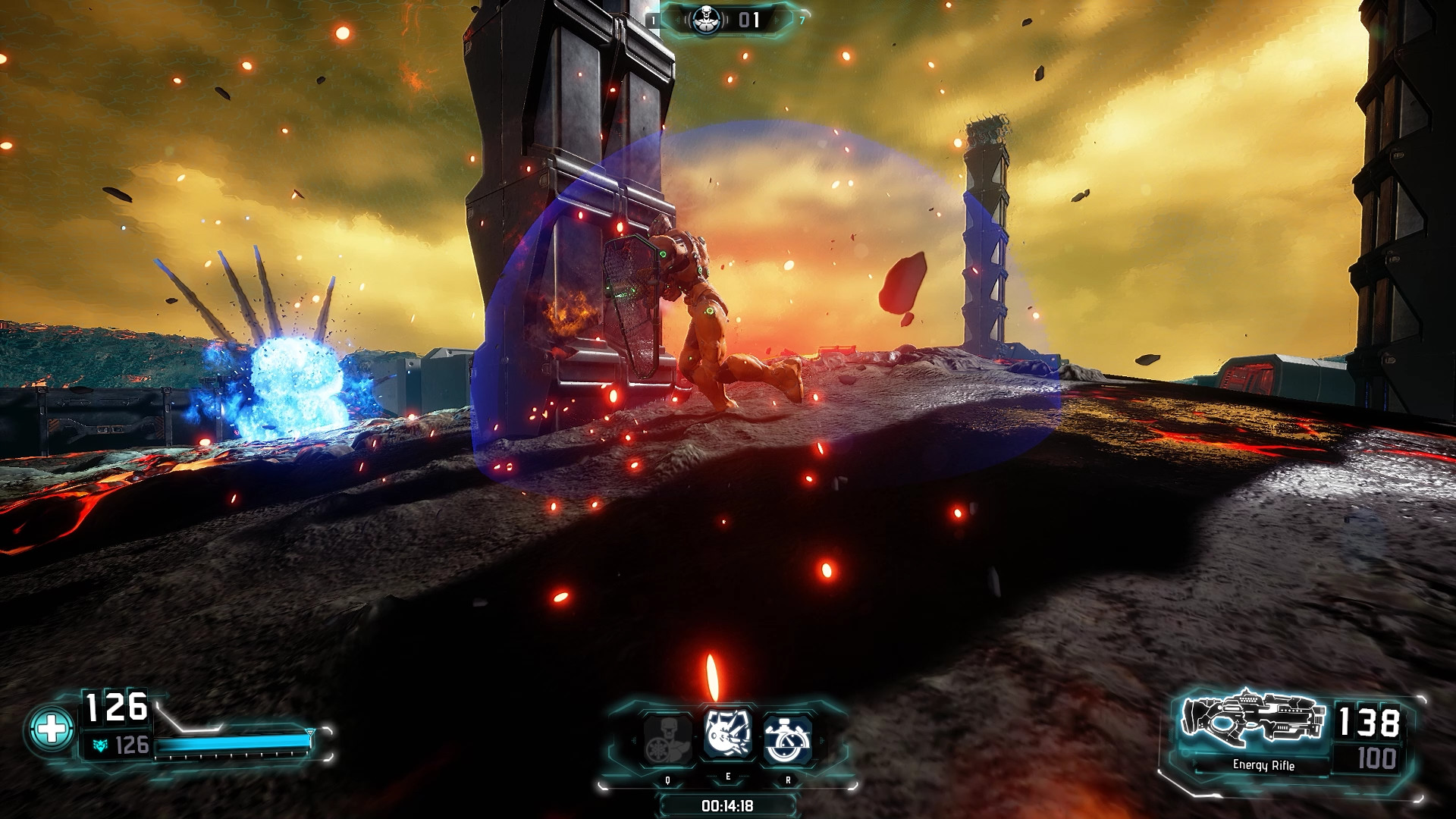 Скриншот из игры PositronX - 9