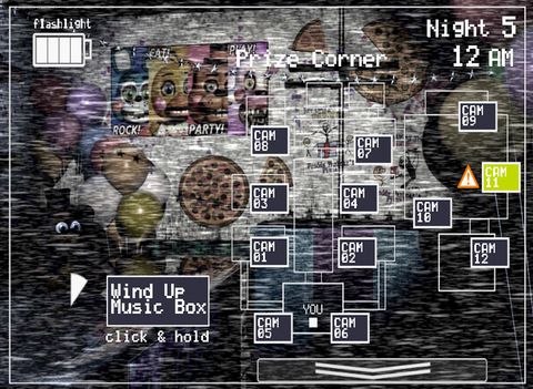 Скриншот из игры Five Nights at Freddy's 2 - 34