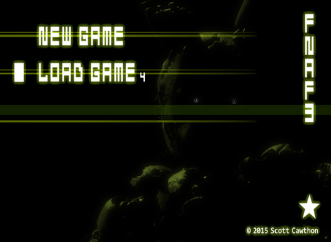 Скриншот из игры Five Nights at Freddy's 3 - 16