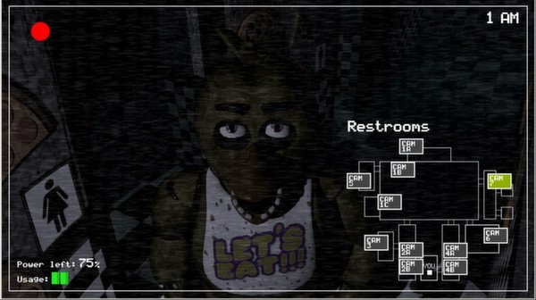 Скриншот из игры Five Nights at Freddy's - 1