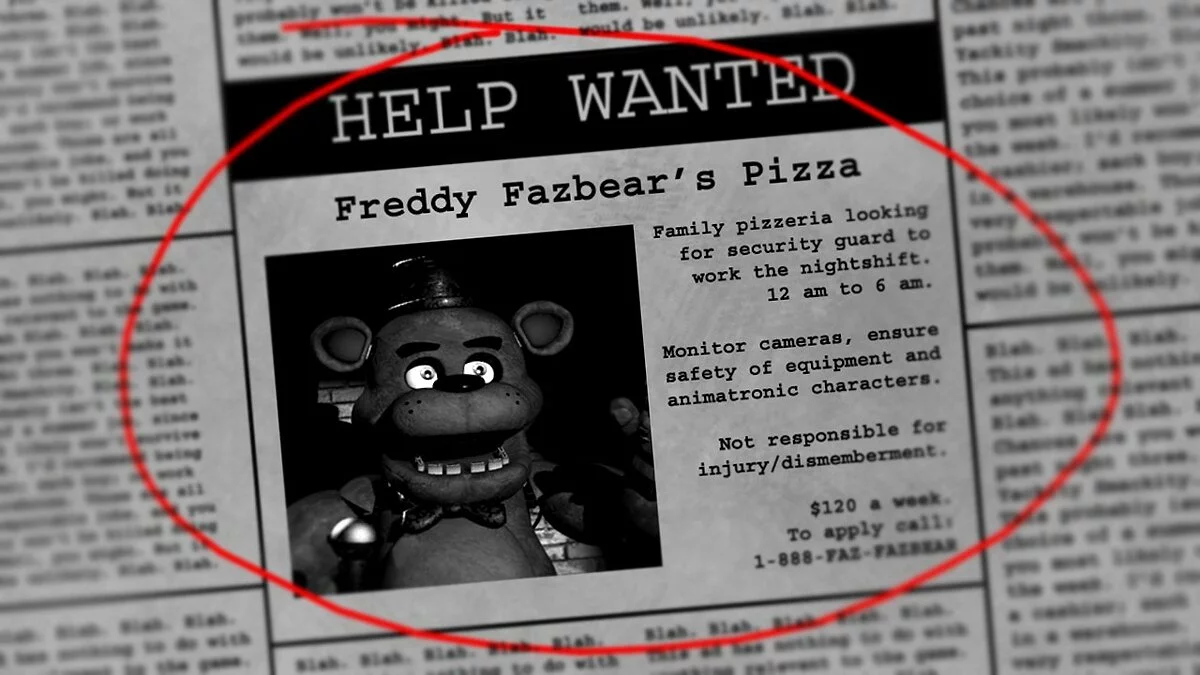 Скриншот из игры Five Nights at Freddy's - 34