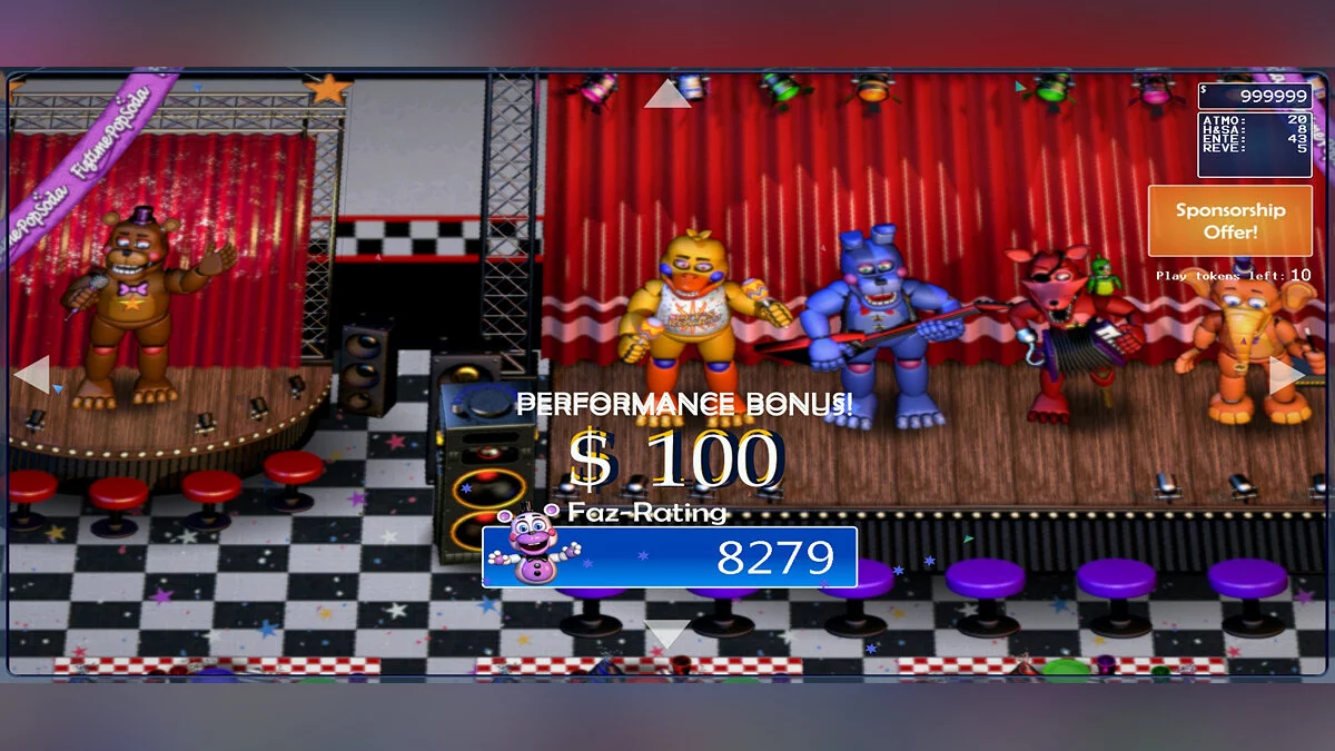 Скриншот из игры FNaF 6: Pizzeria Simulator - 10