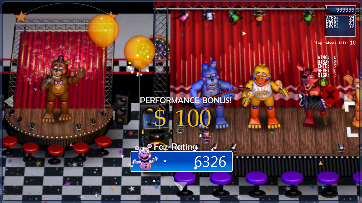 Скриншот из игры FNaF 6: Pizzeria Simulator - 2