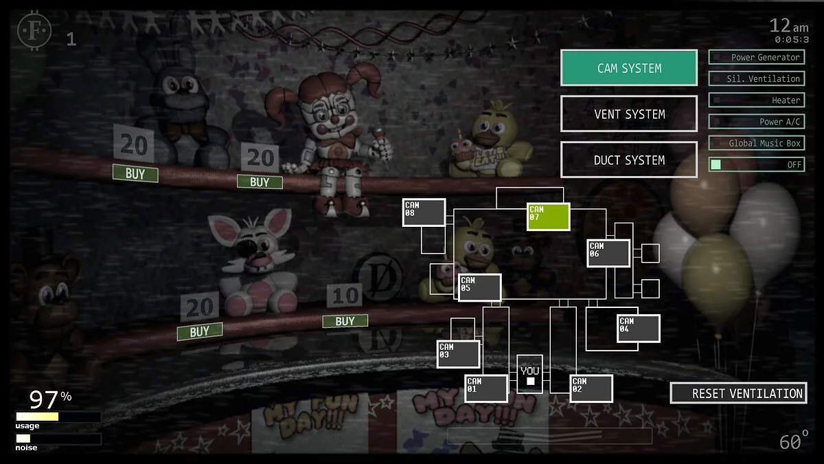Скриншот из игры Ultimate Custom Night - 25