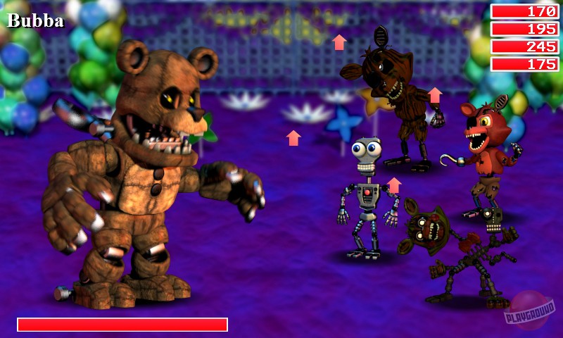 Скриншот из игры FNaF World - 7