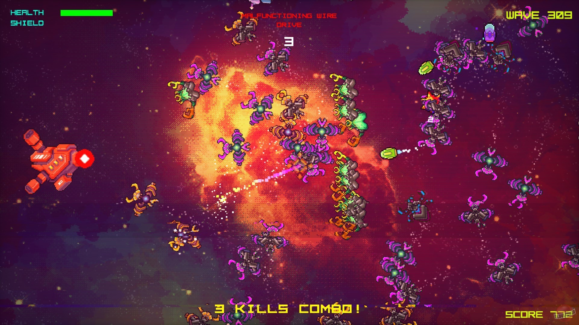 Скриншот из игры Razerwire:Nanowars - 1