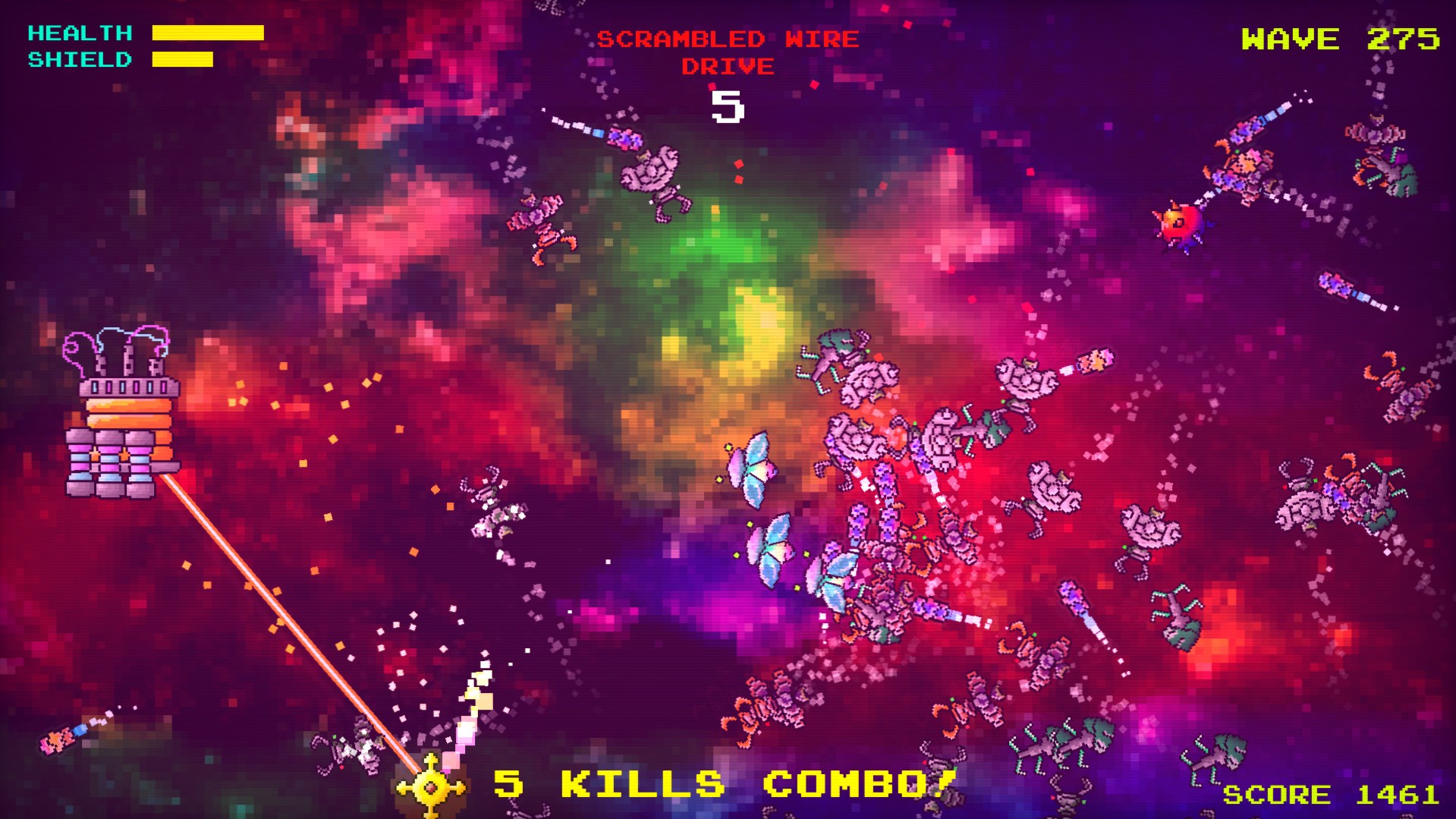 Скриншот из игры Razerwire:Nanowars - 24