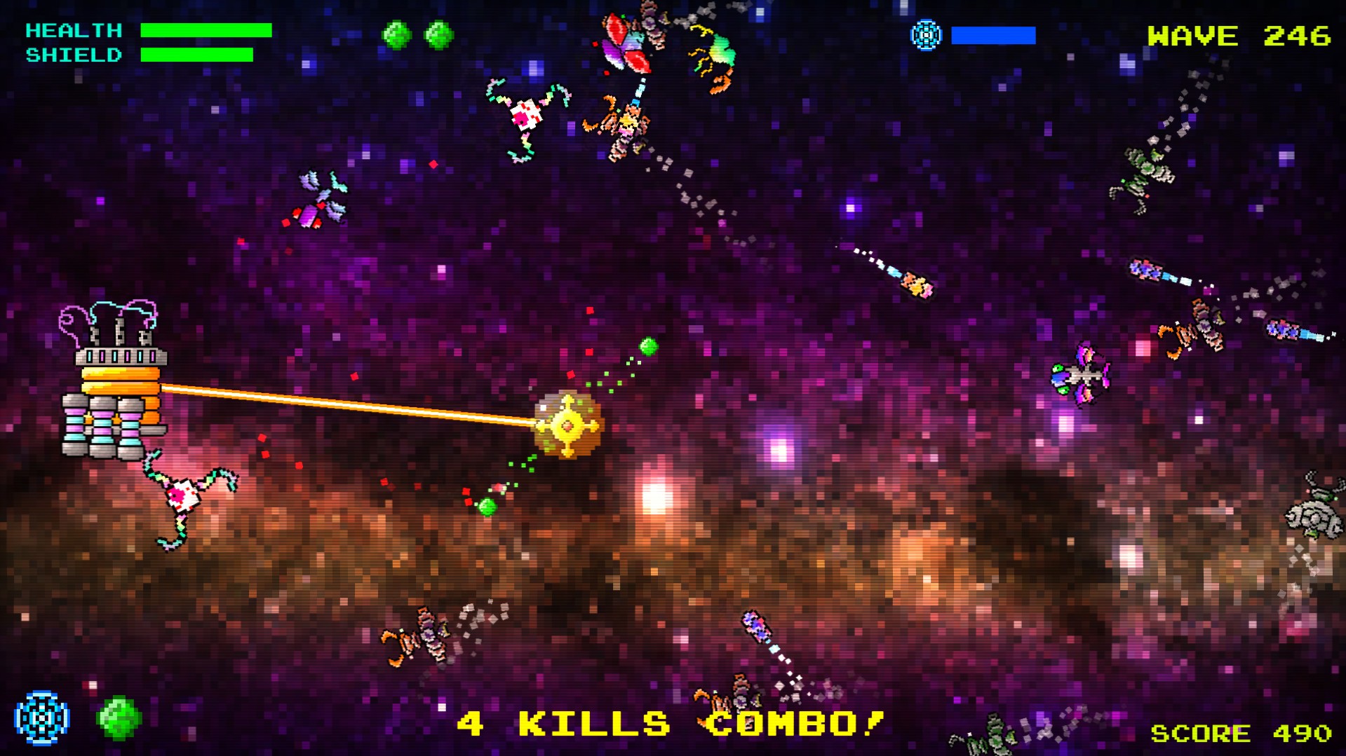 Скриншот из игры Razerwire:Nanowars - 28