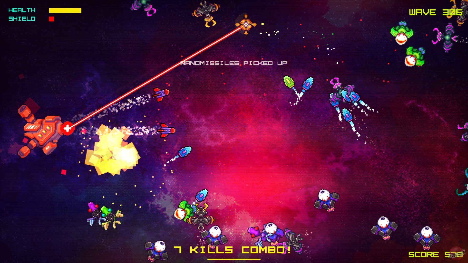 Скриншот из игры Razerwire:Nanowars - 16