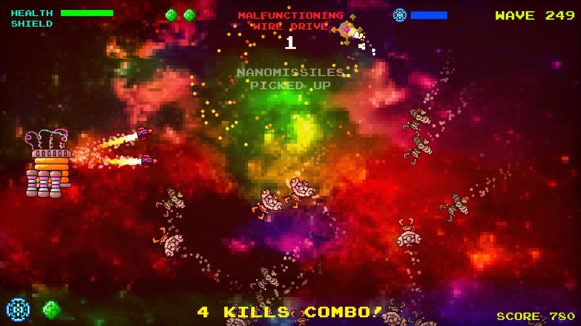 Скриншот из игры Razerwire:Nanowars - 23