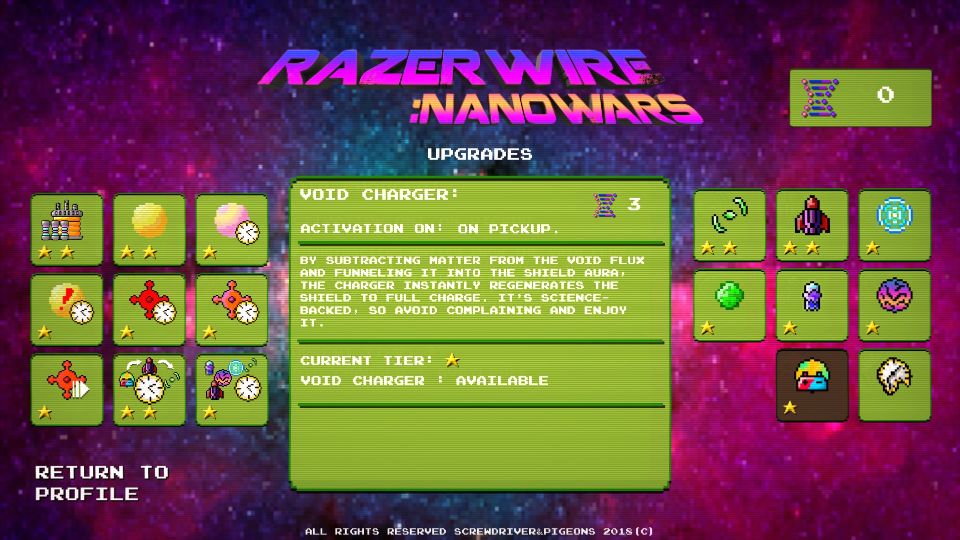 Скриншот из игры Razerwire:Nanowars - 2