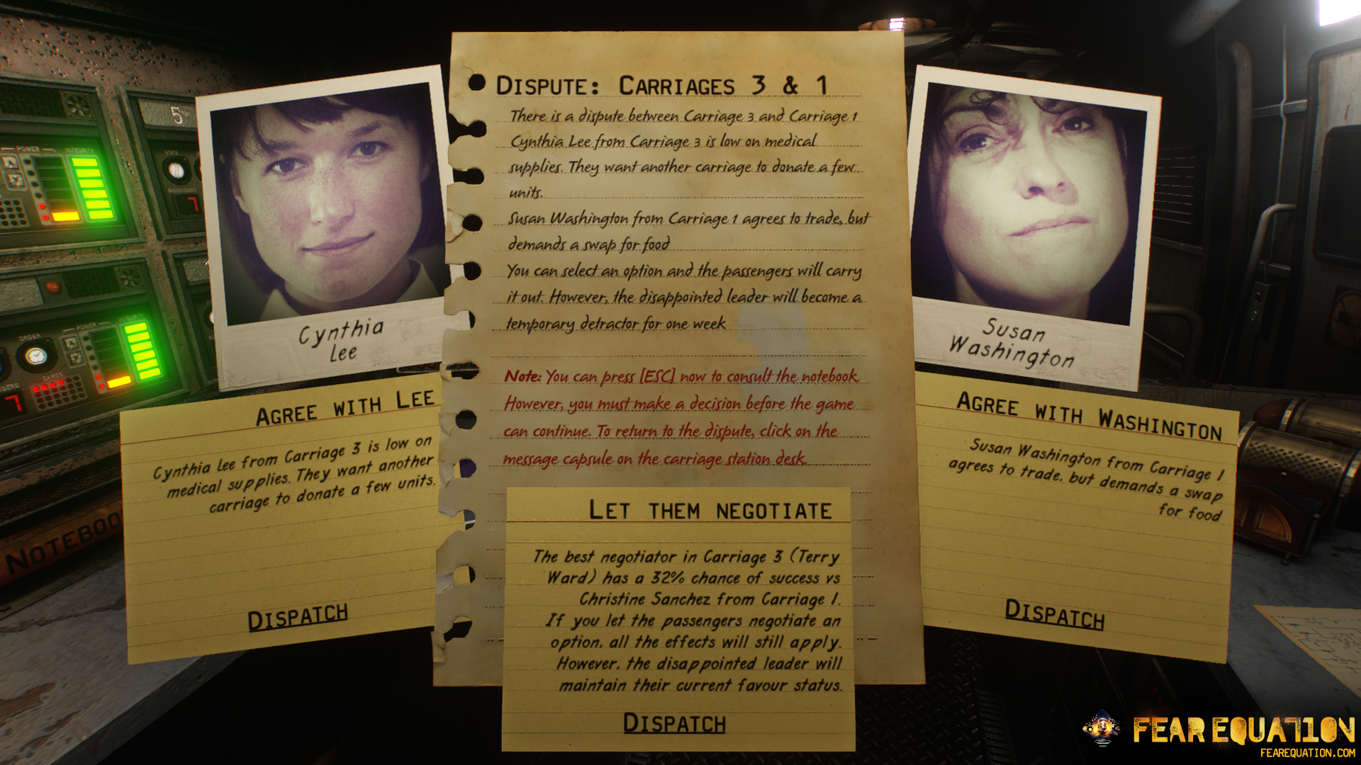 Скриншот из игры Fear Equation - 20