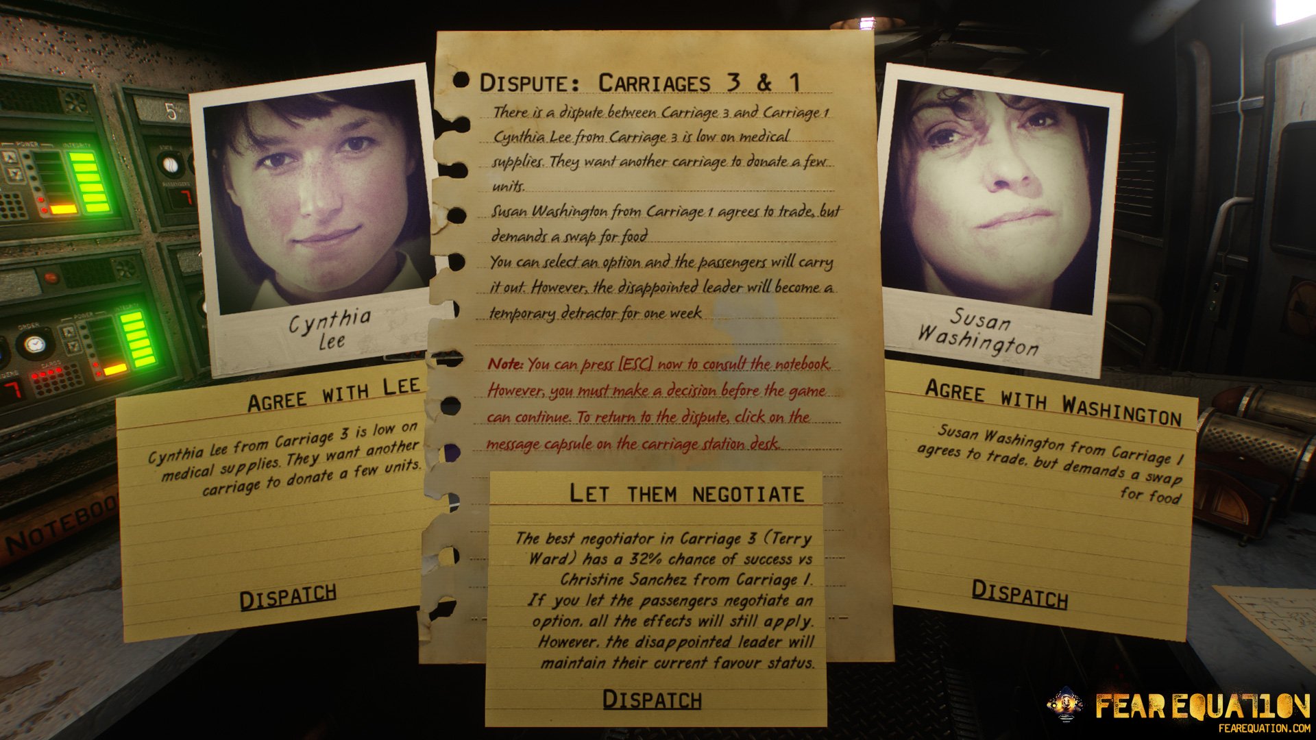 Скриншот из игры Fear Equation - 11