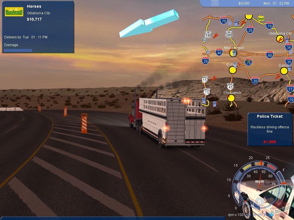 Скриншот из игры 18 Wheels of Steel: Pedal to the Metal - 9