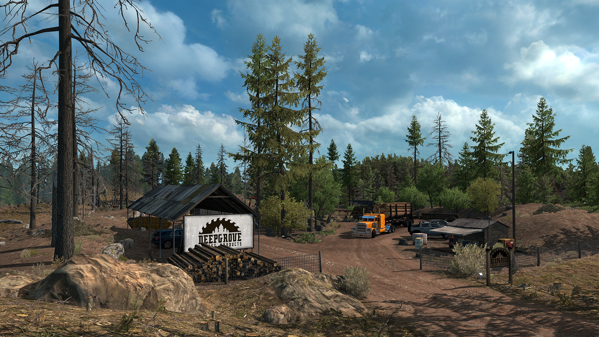 Скриншот из игры American Truck Simulator: Oregon - 1