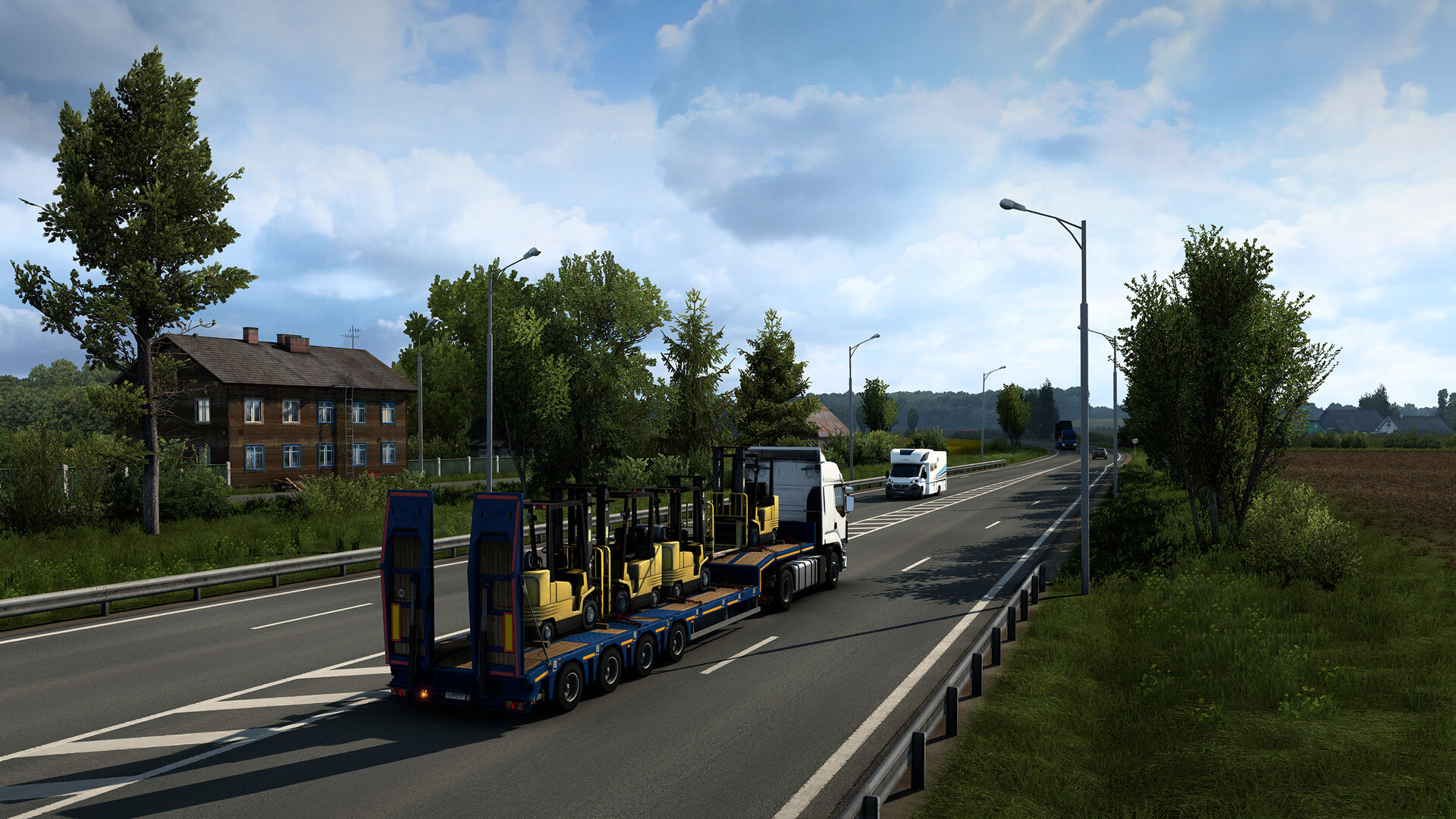 Скриншот из игры Euro Truck Simulator 2: Beyond the Baltic Sea - 29