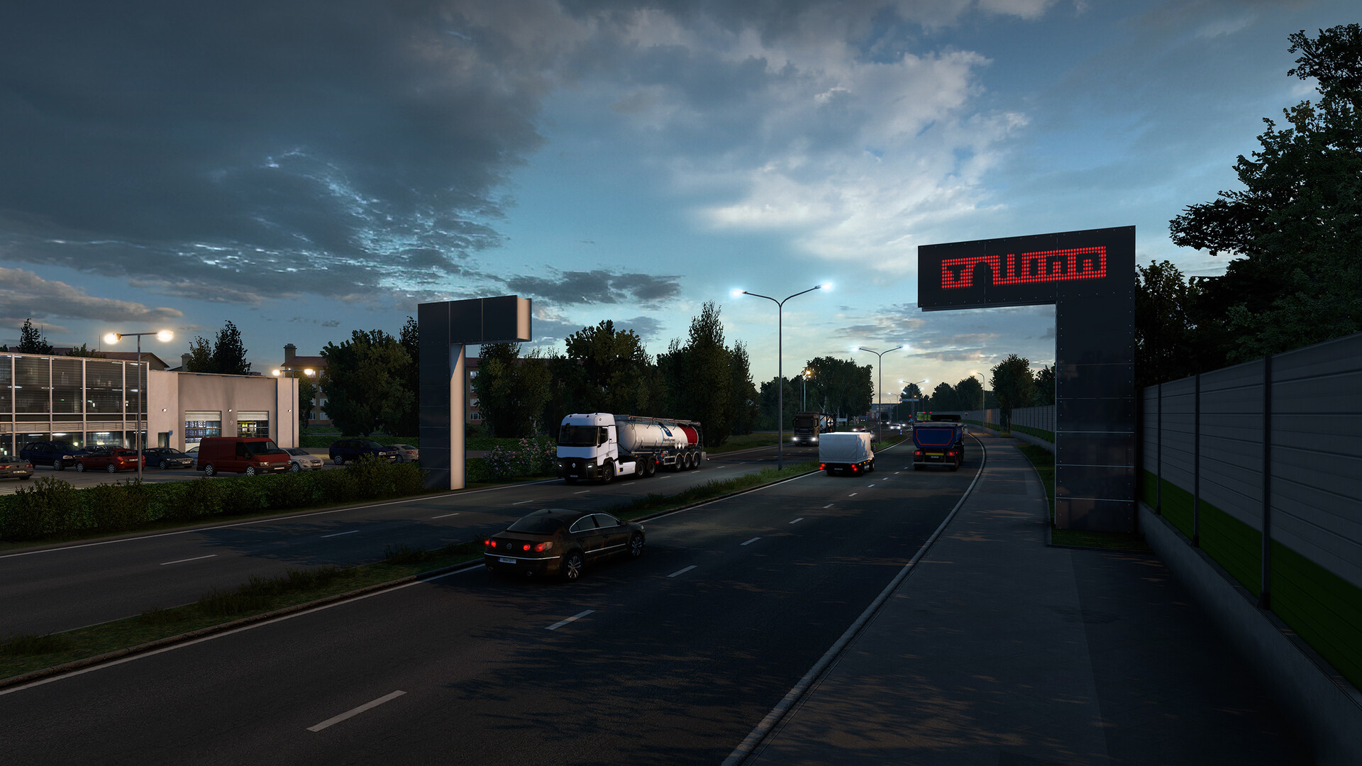 Скриншот из игры Euro Truck Simulator 2: Beyond the Baltic Sea - 34