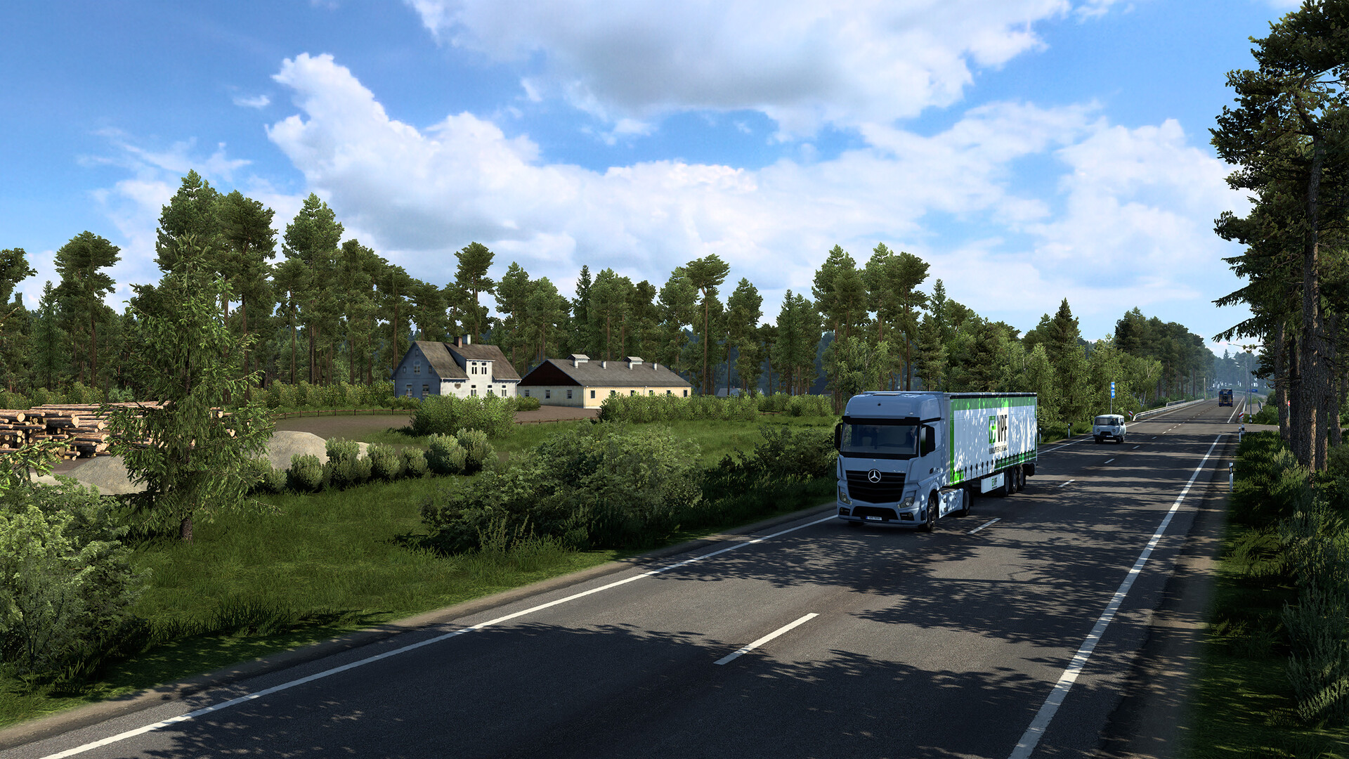 Скриншот из игры Euro Truck Simulator 2: Beyond the Baltic Sea - 33
