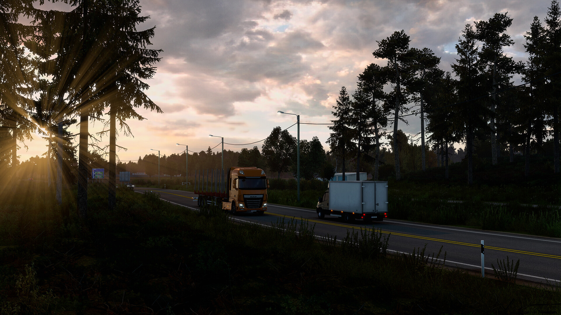 Скриншот из игры Euro Truck Simulator 2: Beyond the Baltic Sea - 9