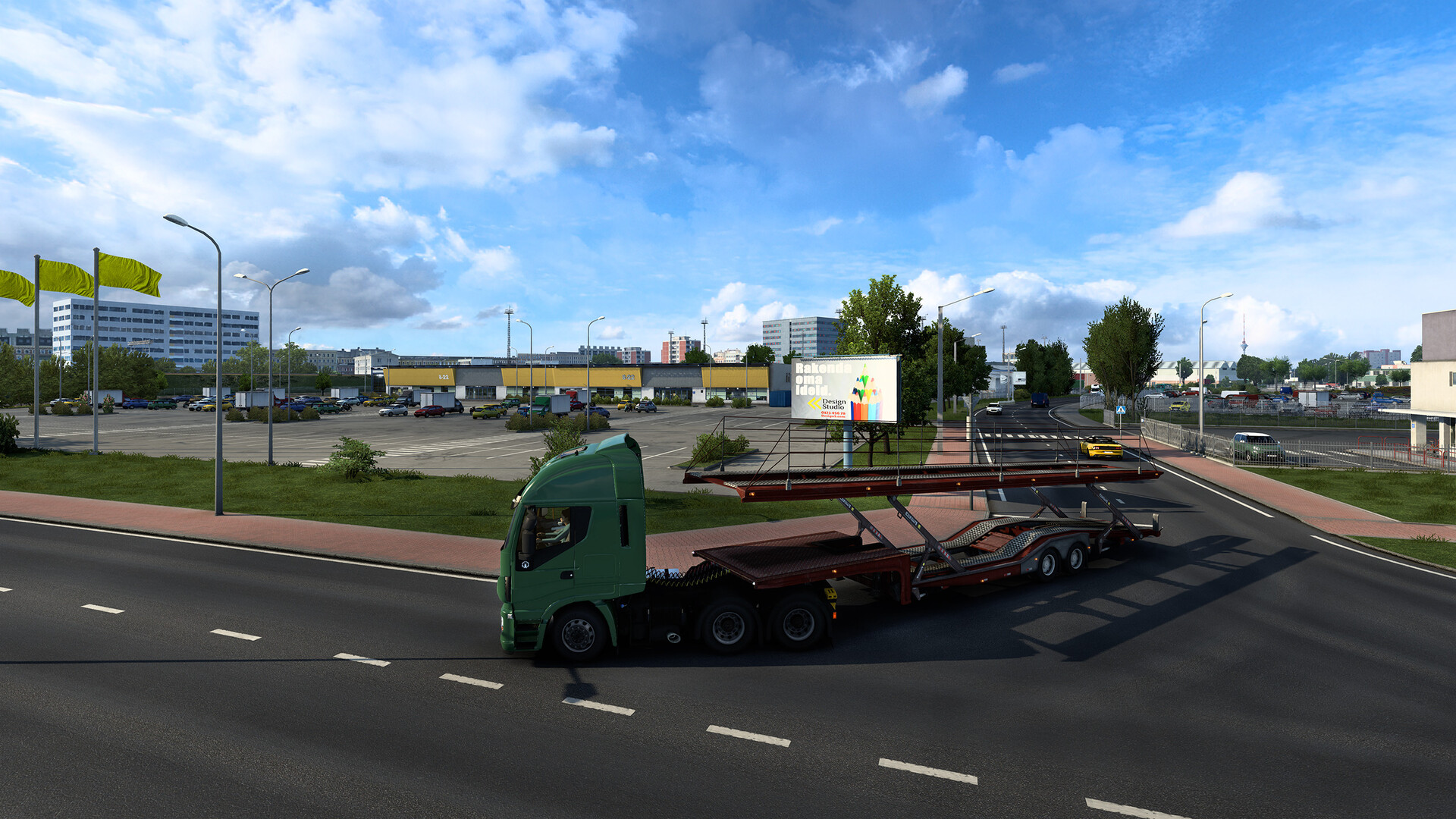Скриншот из игры Euro Truck Simulator 2: Beyond the Baltic Sea - 39