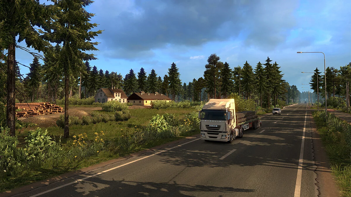 Скриншот из игры Euro Truck Simulator 2: Beyond the Baltic Sea - 5