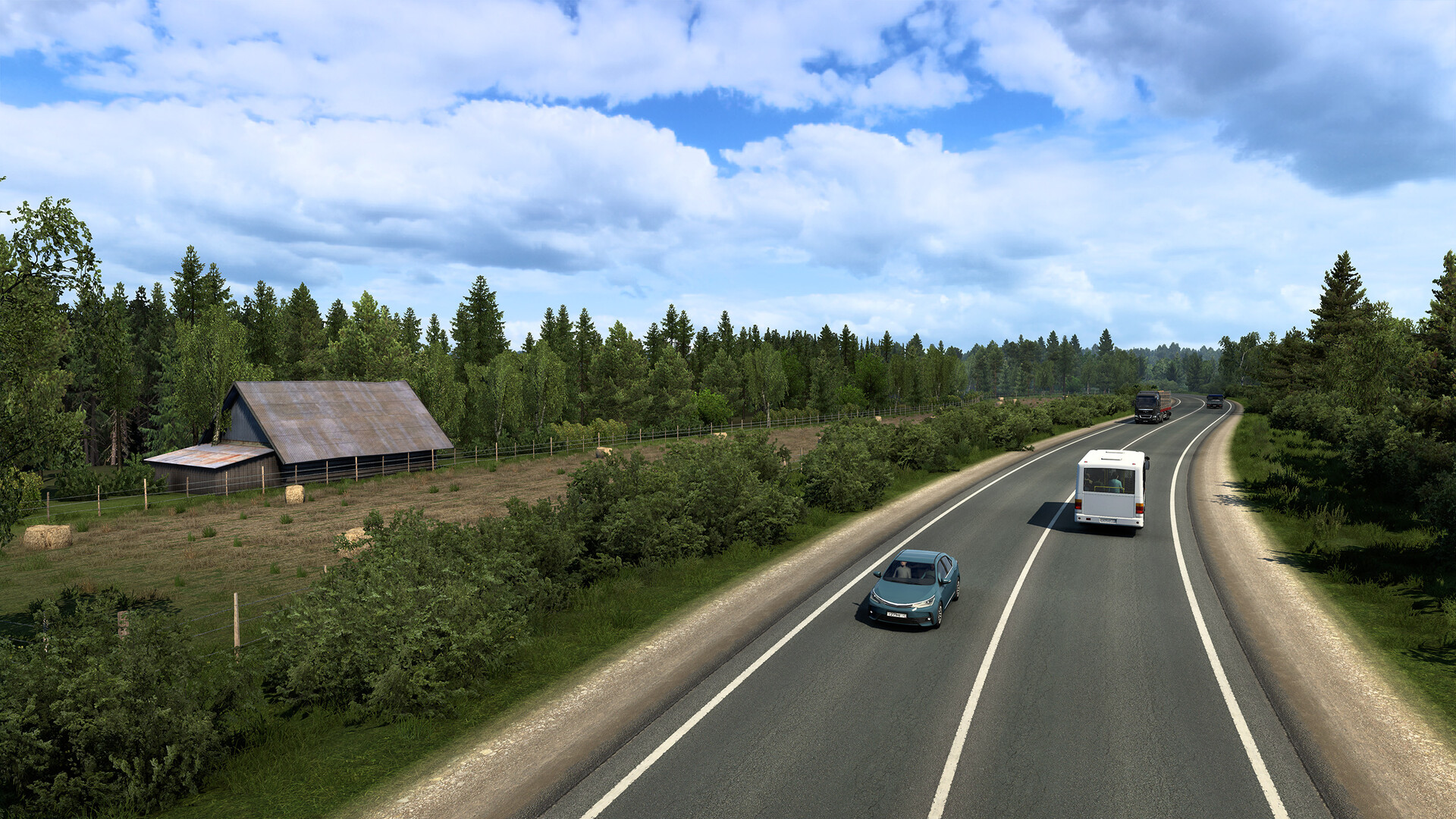 Скриншот из игры Euro Truck Simulator 2: Beyond the Baltic Sea - 17