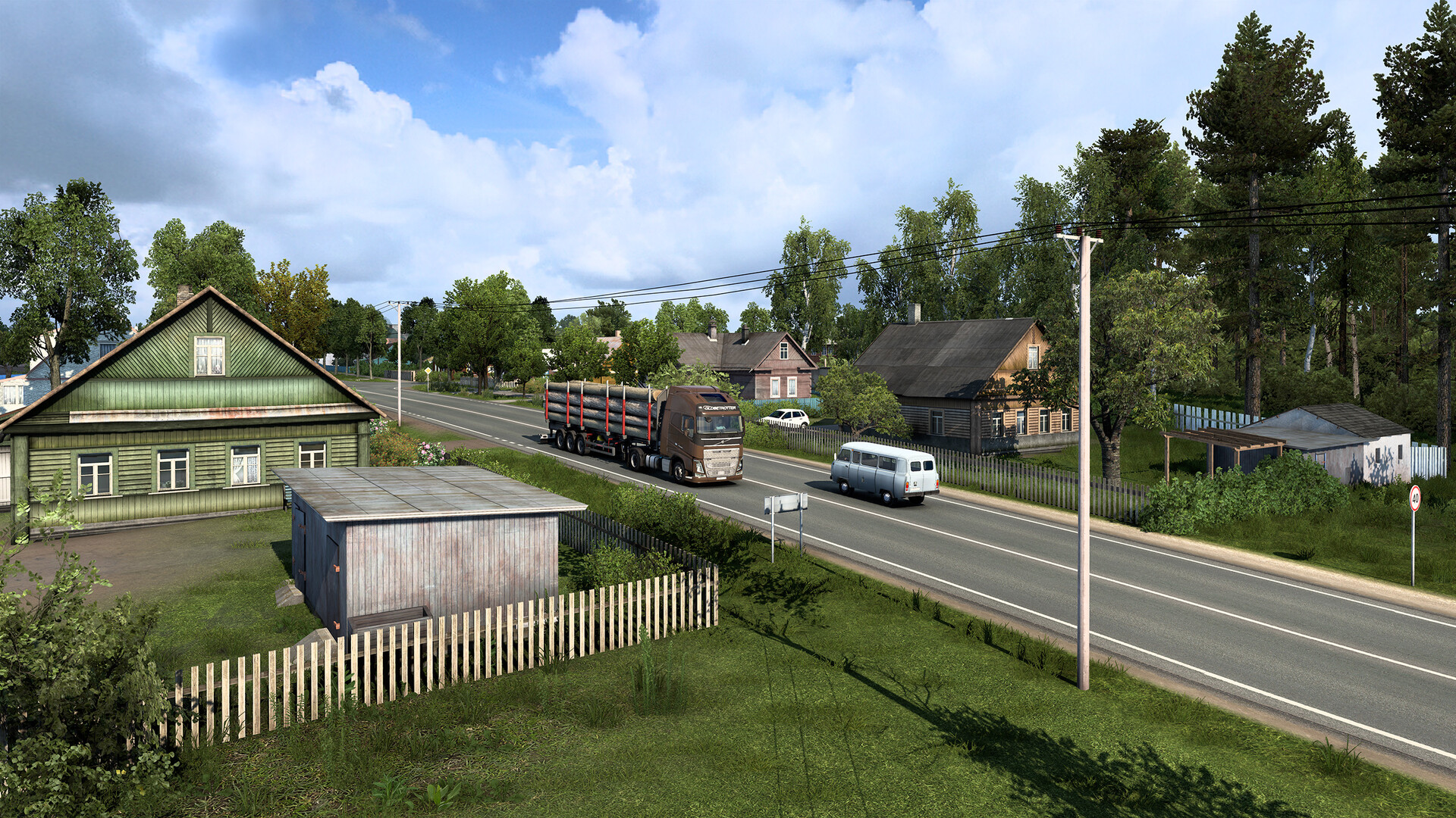 Скриншот из игры Euro Truck Simulator 2: Beyond the Baltic Sea - 35