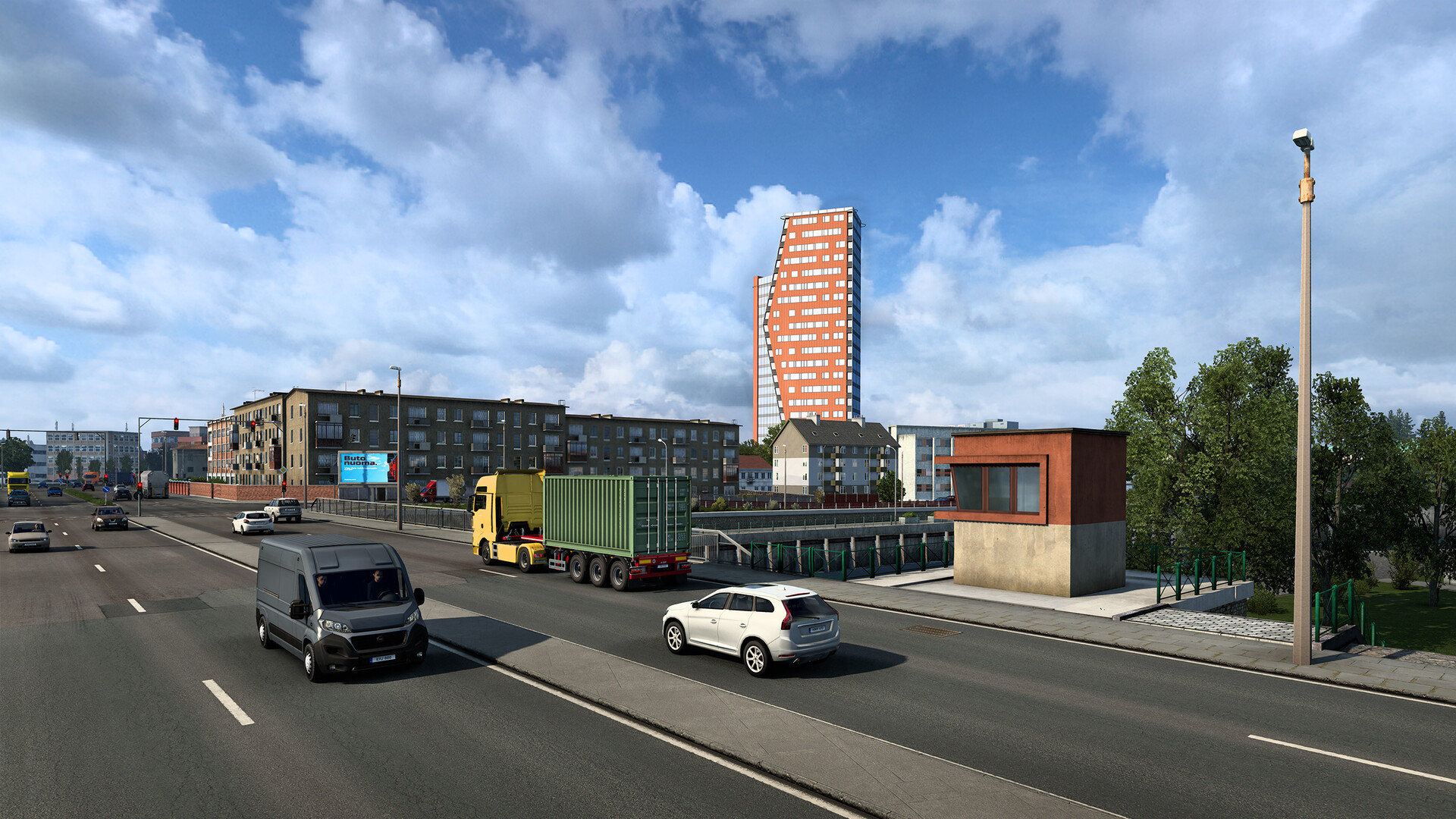Скриншот из игры Euro Truck Simulator 2: Beyond the Baltic Sea - 30