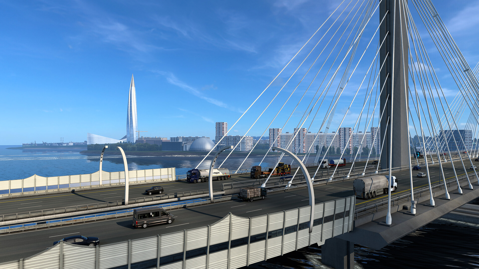 Скриншот из игры Euro Truck Simulator 2: Beyond the Baltic Sea - 3