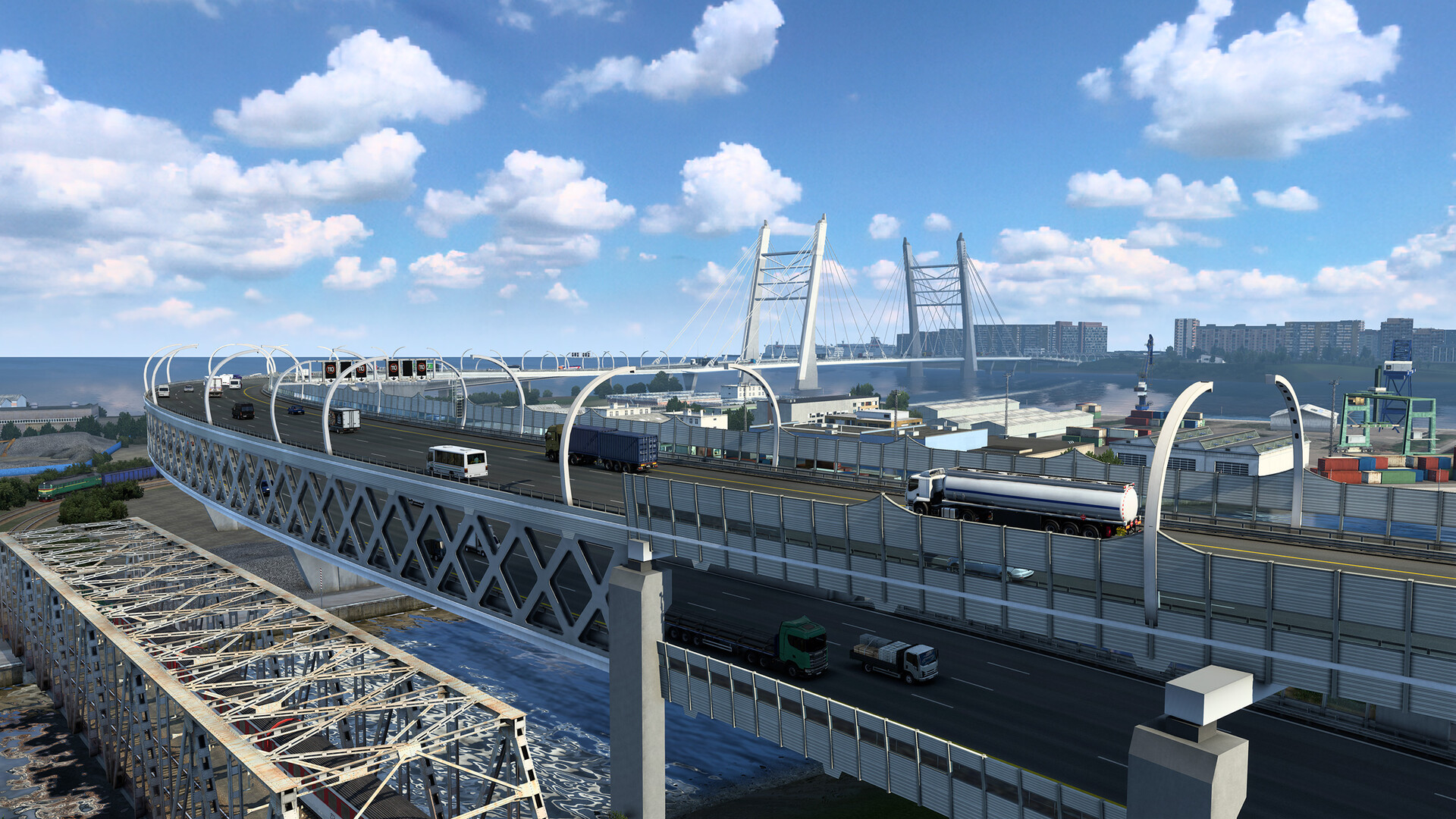 Скриншот из игры Euro Truck Simulator 2: Beyond the Baltic Sea - 7