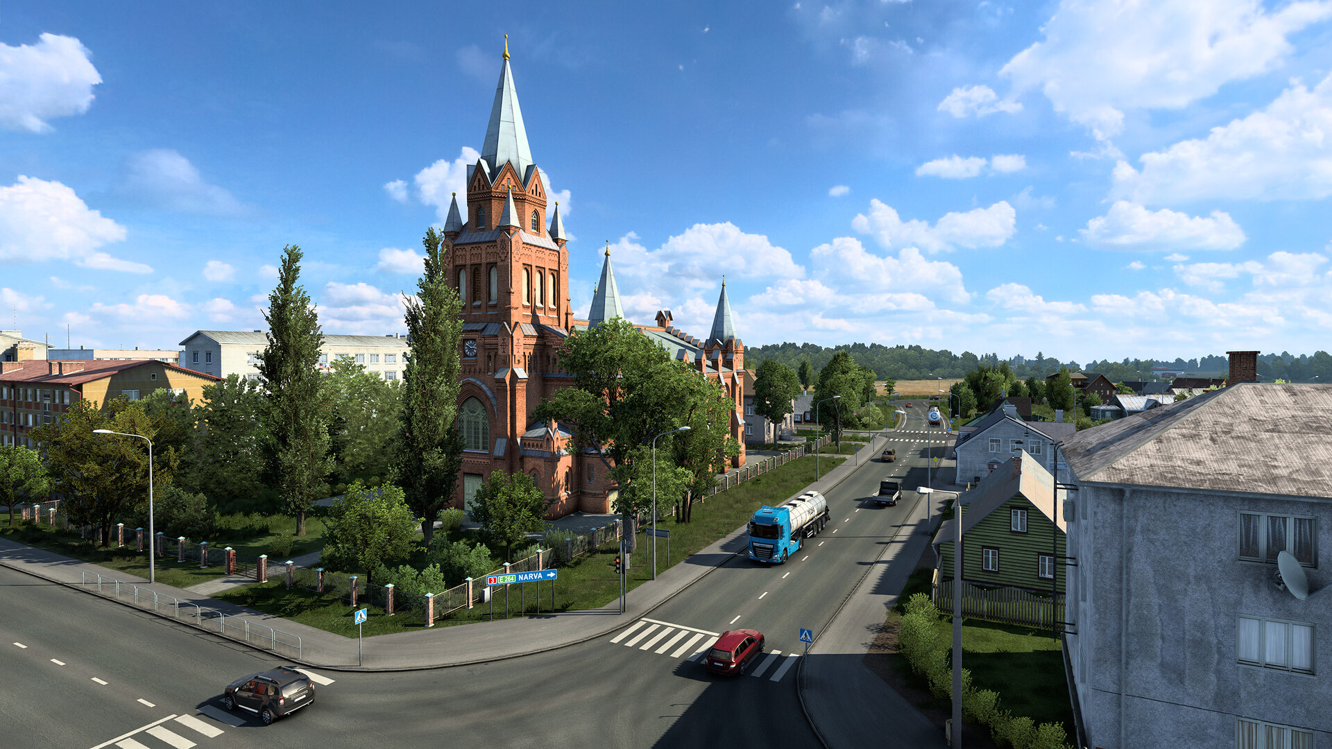 Скриншот из игры Euro Truck Simulator 2: Beyond the Baltic Sea - 20
