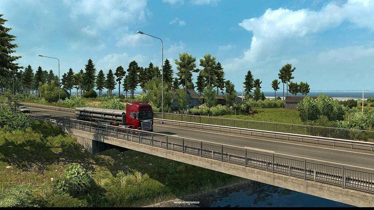 Скриншот из игры Euro Truck Simulator 2: Beyond the Baltic Sea - 8