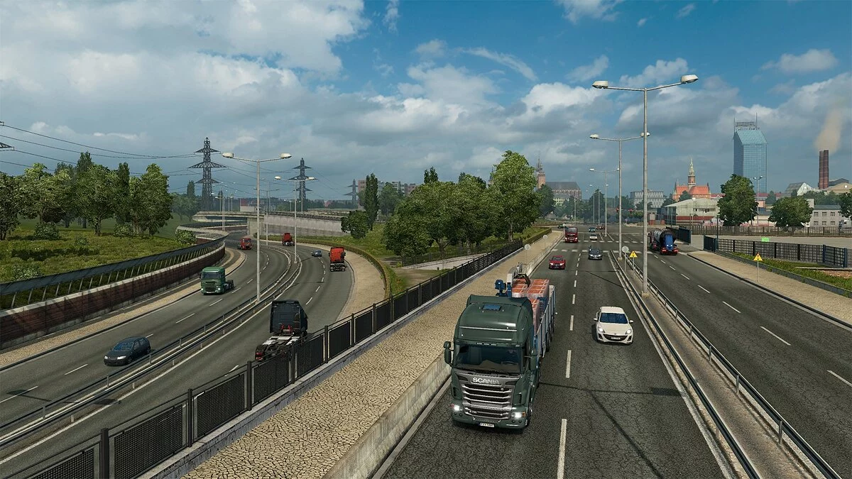 Скриншот из игры Euro Truck Simulator 2 - Going East! - 19