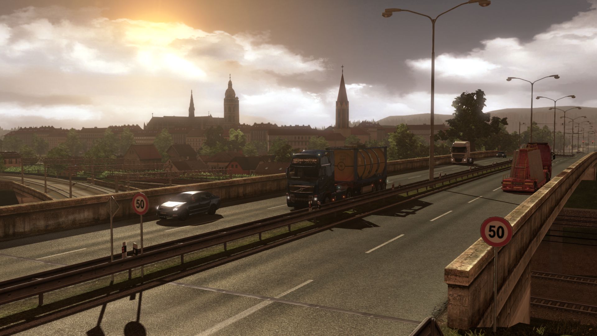 Скриншот из игры Euro Truck Simulator 2 - Going East! - 22