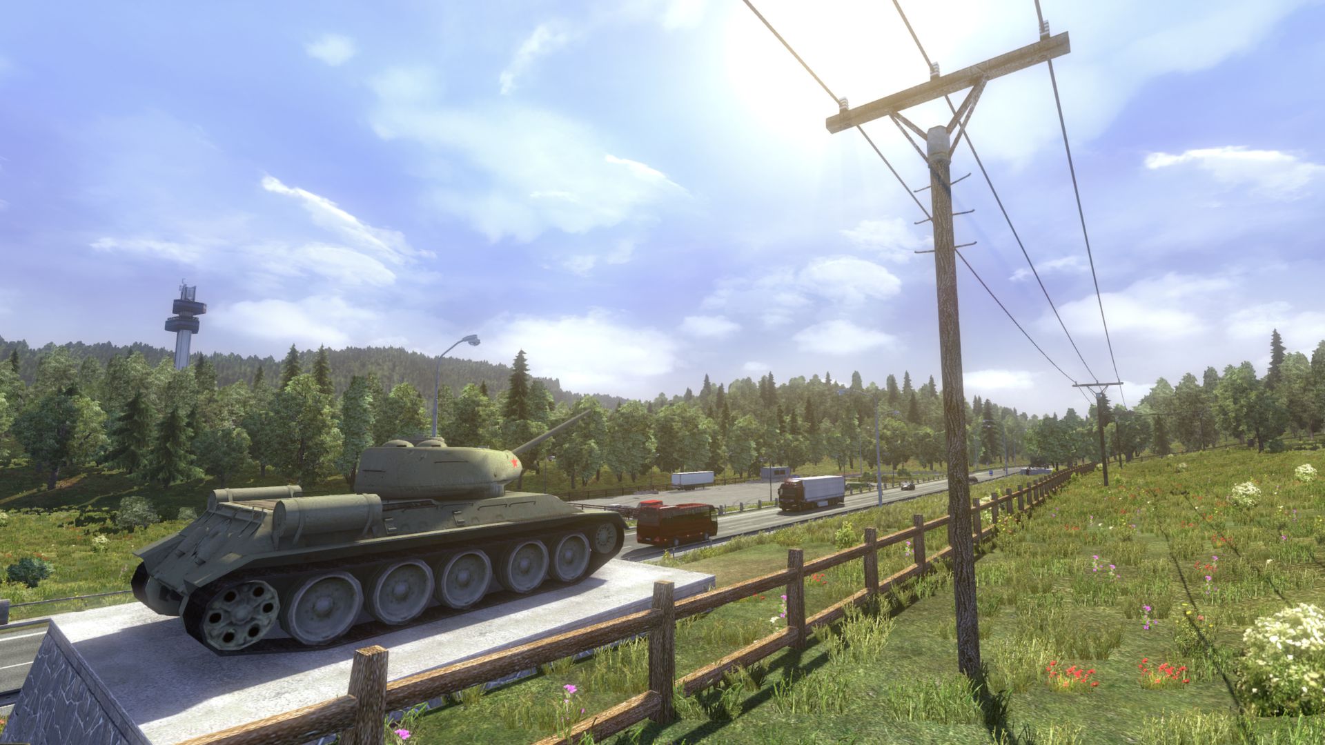 Скриншот из игры Euro Truck Simulator 2 - Going East! - 24