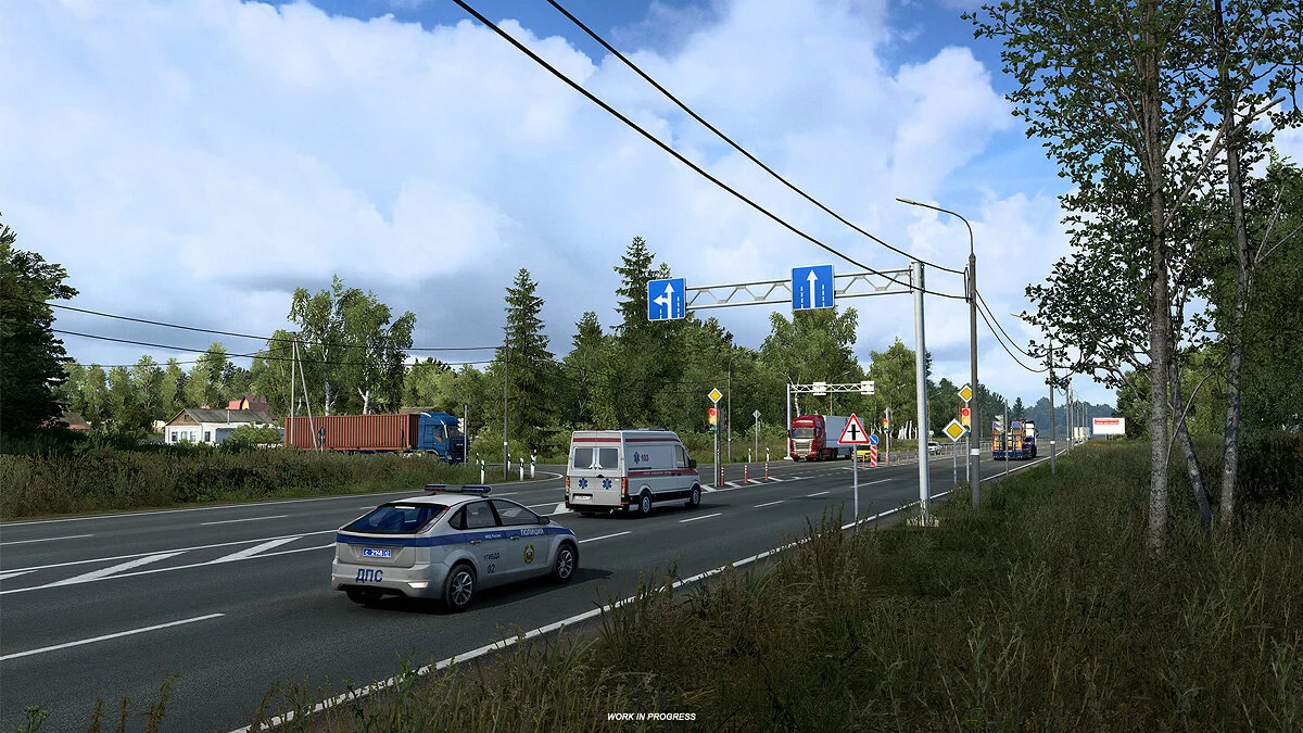 Скриншот из игры Euro Truck Simulator 2: Heart of Russia - 1
