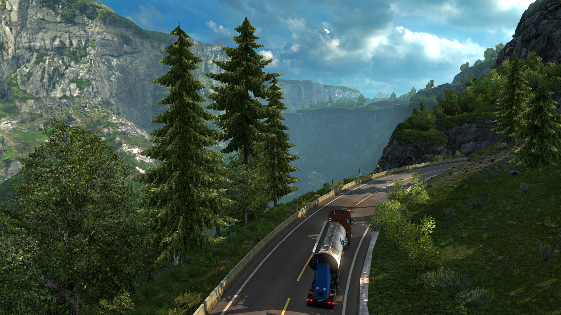 Скриншот из игры Euro Truck Simulator 2: Scandinavia - 16