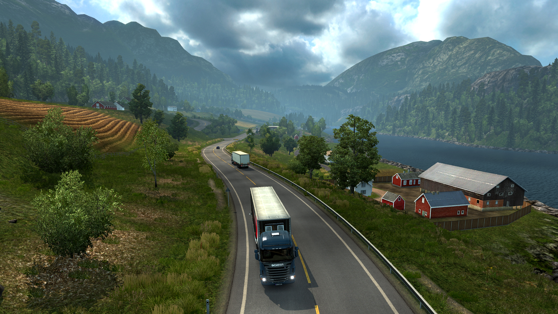 Скриншот из игры Euro Truck Simulator 2: Scandinavia - 4