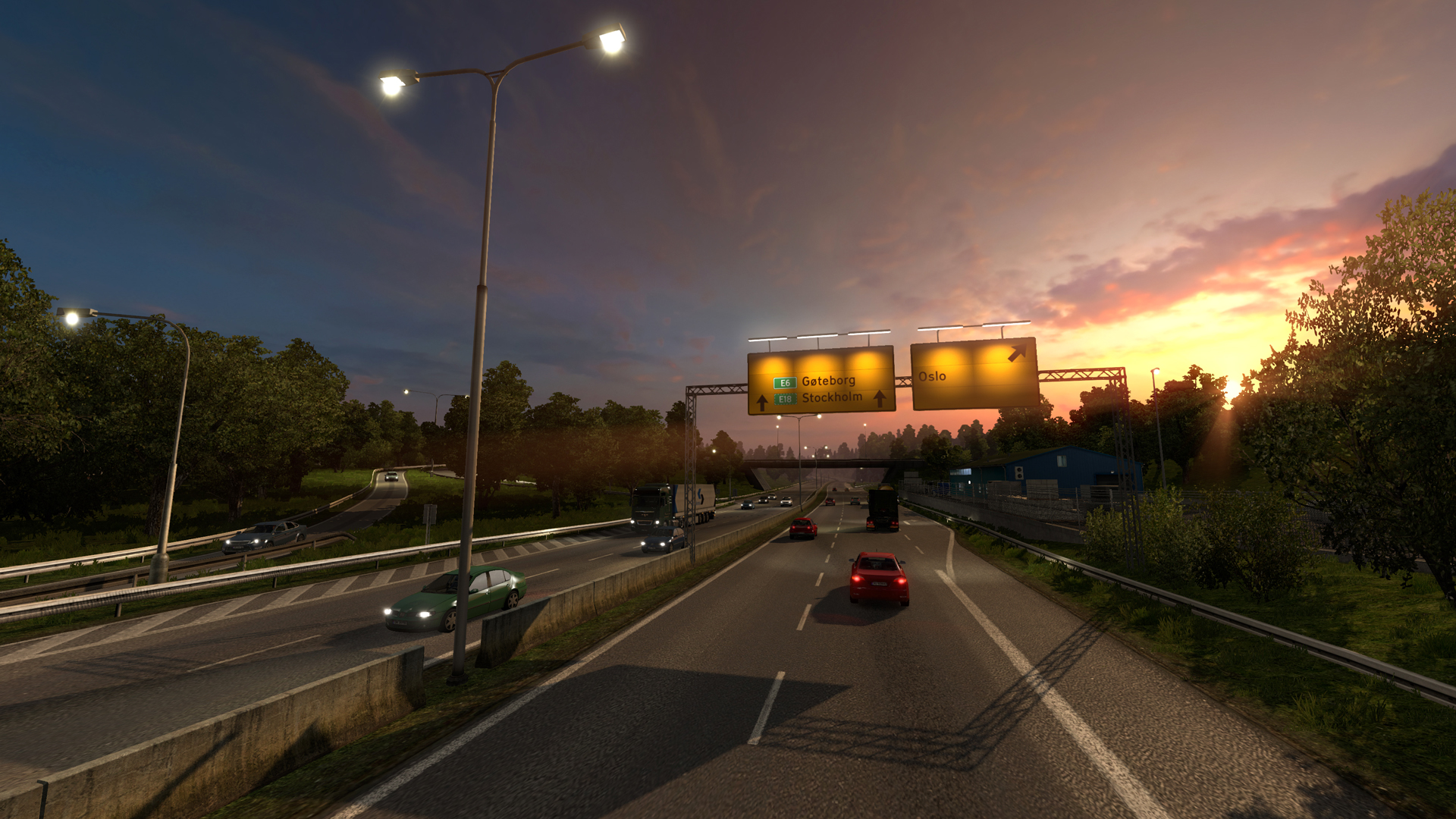 Скриншот из игры Euro Truck Simulator 2: Scandinavia - 19
