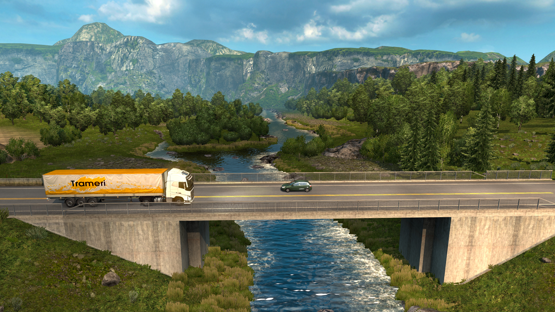 Скриншот из игры Euro Truck Simulator 2: Scandinavia - 1