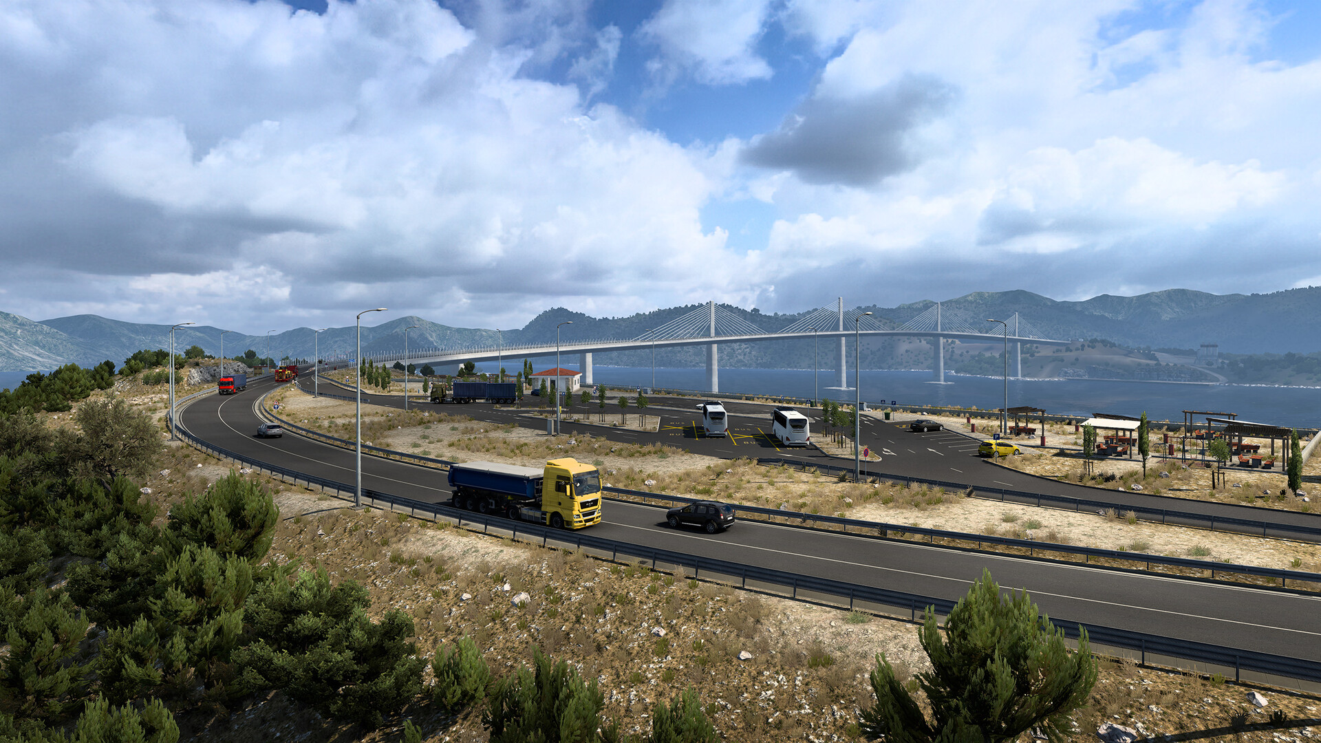 Скриншот из игры Euro Truck Simulator 2 - West Balkans - 1