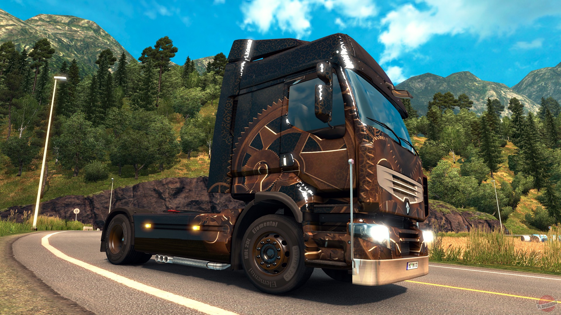 Скриншот из игры Euro Truck Simulator 2 - 100