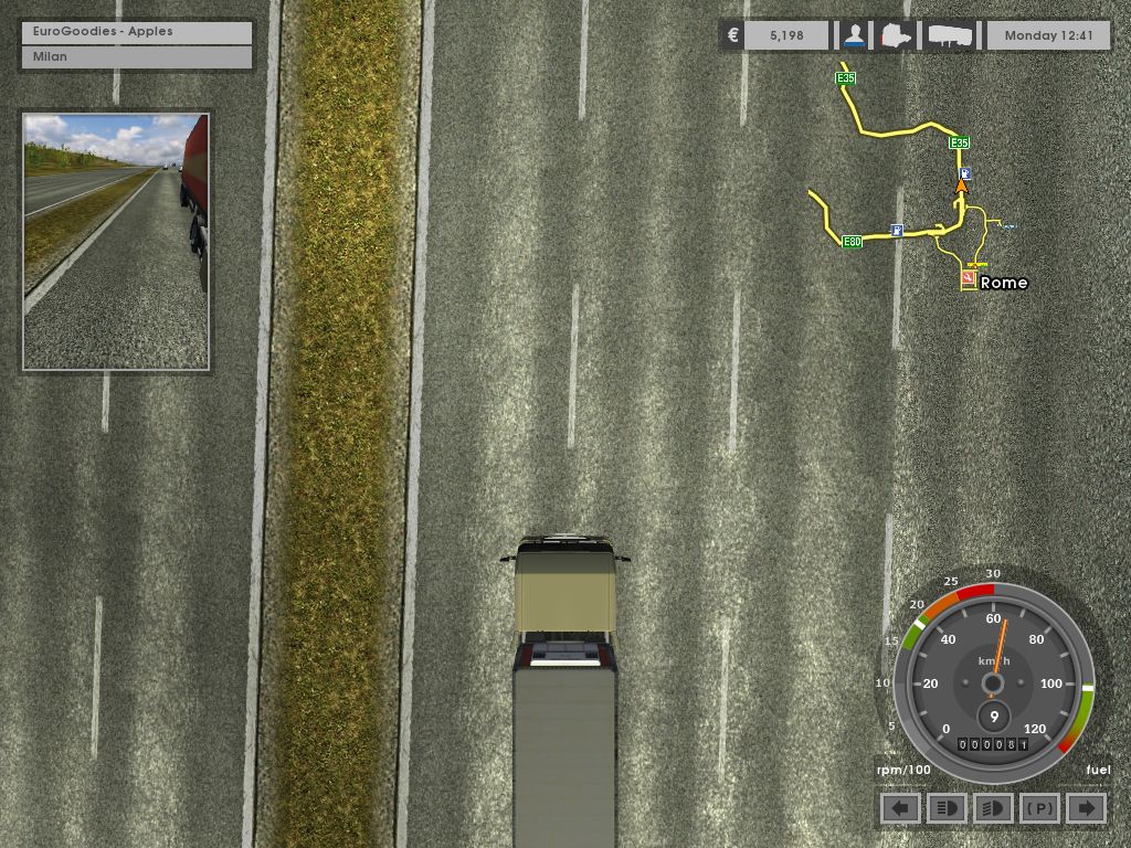 Скриншот из игры С грузом по Европе - 90