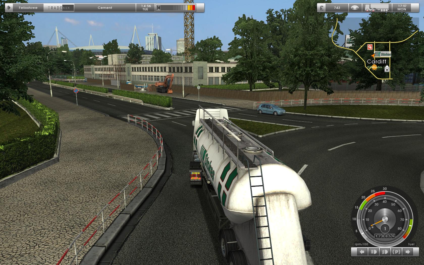 Скриншот из игры UK Truck Simulator - 24