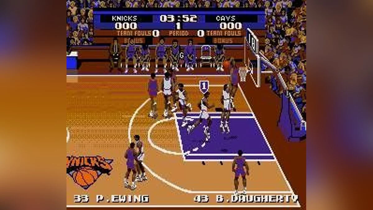 Скриншот из игры Tecmo Super NBA Basketball - 4
