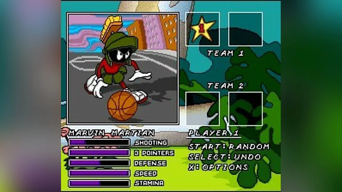 Скриншот из игры Looney Tunes B-Ball - 1